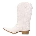 Coconuts by Matisse Women's Gaucho Boot, White, 8.5