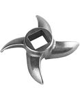 ANDREW JAMES Stainless Steel Meat Mincer 12 Number Mixer Heavy Duty MS Blade | Commercial for Industrial Use