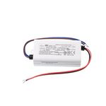 Mean Well APC 12W 9-18V 700mA LED Driver， APC-12E-700 AC-DC Single Output Constant Current Switching Power Supply Converter Transformer with IP42, Plastic Case