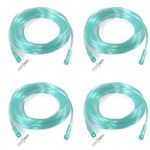 4 Pack Oxygen Tubing - Each Length 16.4 Feet - Premium Green Crush Resistant Oxygen Tubes