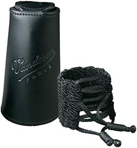 Vandoren Klassic Ligature and Leather Cap for Bb Clarinet, Black