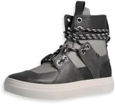 J75 Men's Stryder | Oversized Sneaker, Light Grey/Dark Grey, 8