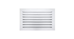 Snug Vent - 1 x 10 x 16 Inch MDF Cold Air Return Grill - Wood Wall Vent for Home Improvement - Primed White and Ready to Paint - Flexible Install Options