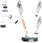 Levoit Cordless Vacuum Cleaner with Anti Hair Wrap,Hard Floor Clean Performance 99.7%,Up to 50 Mins Runtime,Lightweight,5-Level Filter/8-in-1 Crevice Tool for Hardwood Floor Stair Carpet Car Pet Hair