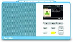 TechniSat DIGITRADIO KIRA 1, brightblue/White UKW/DAB+ Radio