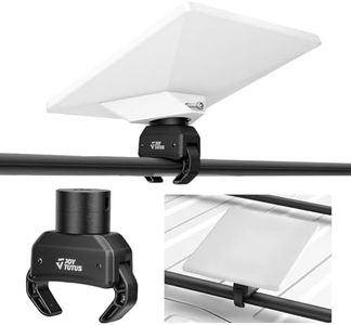 JOYTUTUS Roof Rack Mount Compatible with Starlink Mini Rv Ladder Mount Compatible Rectangular,Aerodynamic,Square Crossbar, Aluminum Alloy