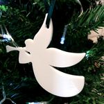 Super Cool Creations Trumpeting Angel White Christmas Tree Decorations - Pack of 10