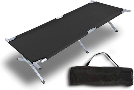 Skilox Folding Alloysteel Bed for Single Person Sleeping Foldable Stainless Steel Cot Frame Heavy Duty Fabric Strong Cloth for Bedroom,Terrace,Balcony,Outdoor,Camping, Travel (Set of 1)