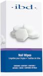 ibd Nail Wipes, Lint-Free Fiberless Pads for Gel Residue Removal, Scratch-Free Finish, 80 Count, 1-Pack