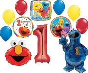 Sesame Street Party Supplies 1st Bi