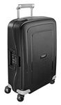 Samsonite S'Cure - Spinner S Carry-On Luggage, 55 cm, 34 L, 4 Wheels, Black (Black)