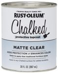 Rust-Oleum Ultra Matte Interior Chalked Paint 887 ml (Pack of 1), Clear