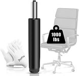 Office Chair Cylinder Replacement with Gloves,Heavy Duty Gas Lift Cylinder for Office Desk Chairs/Gaming Chair,Gas Lift Hydraulic/Pneumatic Piston(Black)