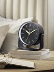 NAUTICA Premium Alarm Clock for Heavy Sleepers with Night Light -1pc 5 Inch Size (abs) | Alarm Clock for Students | Alarm Clock for Bedroom Solid matt-Black