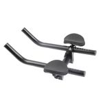 1 Set Bike Rest Handlebar Bicycle Rest Bar Clip on Aero Bars for MTB Road Bicycle Aerobars Moutain Bike or Road Bike(Black)