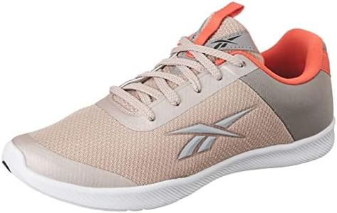 REEBOK Women Synthetic Damsel TR 2.0 W Training Shoes Quartz MET- Spacer Grey - SEMI Orange FL UK 4