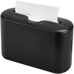 Multifold Paper Towel Dispenser Countertop, Commercial Hand Towel Dispenser for Bathroom Kitchen Home, Trifold/C Fold/Z Fold Napkin Dispenser, Abs Plastic - Non-Slip, Black