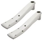 Deck Support 160-0001PG for Above Ground Swimming BiltMor ladders or Pool Steps (Pearl Gray) - 2Pack