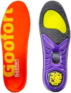 Goofort DynaZoom™ Carbon Fiber Performance Insoles Men Women,Arch Support Gel Orthotic Inserts–Dynamic Performance with Carbon Fiber Stability Plate Anti-Fatigue,Sports,Plantar Fasciitis