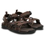 adidas Men Synthetic/Textile NU GLADI M Outdoor Sandal BROWN/MAGRMT (UK-9)