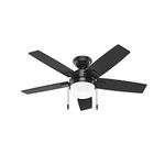 Hunter Fan Company 52486 Anisten Ceiling Fan, Medium, Matte Black