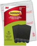 Command Large Picture Mounting Strips, Picture Hanger, X-Large for Heavy Weight, Value Pack of 10 x 2 Pairs, Black - Damage Free Hanging, Holds up to 20 lbs