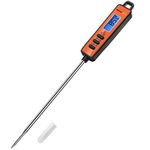 ThermoPro TP01A Instant Read Digital Meat Food Cooking Candy Deep Fry Oil Thermometer with Long Probe for Grilling BBQ Smoker.