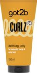got2b Curlz Defining Jelly 150ml – Defining Curl Jelly for Coily, Wavy & Curly Hair , Lightweight Hold with Frizz Control