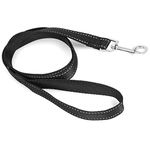 Cobee Reflective Dog Leash, Nylon Dog Leash Heavy Duty Dog Training Leash Durable Training Lead Rope with Metal Clasps Leash for Puppies Dog Mountain Climbing Dog Leash Walking Leads(120x2.5cm)