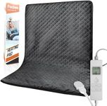 Heating Pad, Electric Heat Pad 80 x 60cm with Automatic Switch-Off and 6 Temperature Levels Fast Heating Soft Skin-Friendly Material, Heat Pads for Pain Relief Machine Washable