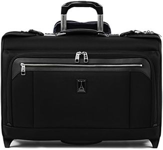Travelpro Platinum Elite Carry-On Rolling Garment Bag, Men and Women, Shadow Black, 22-Inch, Shadow Black, One Size, Platinum Elite Carry-on Rolling Garment Bag
