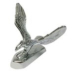 1 Pcs 3d Emblem Eagle Auto Car Front Cover Chrome Hood Ornament Sticker Badge Bonnet Car Decoration Styling Accessories (c).