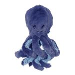 Manhattan Toy Navy Blue Octopus 12" Ocean Sea Life Stuffed Animal Toy