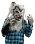 ZAGONE STUDIOS Silver Deluxe Wolf (Werewolf) Costume Kit