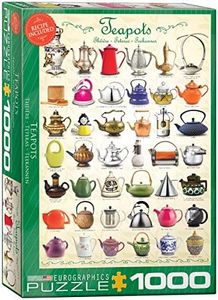 EuroGraphics Teapots 1000-Piece Puzzle