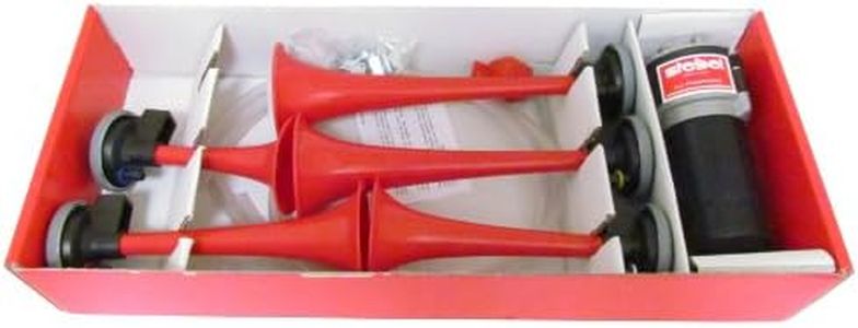 Stebel 12 Volt La Cucaracha Musical Car Air Horn 5 Trumpets + Compressor + Relay Loud and a Great Upgrade for Cars + Trucks