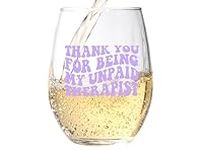Wine Glass Gift for Best Friend - W
