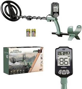 Minelab X-Terra Intrepid Alle Gelände profissioneller Pinpointing Metalldetektor für Erwachsene und Kinder, mit wasserdichter Spule, 2 Detektionsmodi und klaren Ziel-IDs
