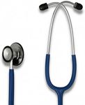HCS Blue Stethoscope, Classic Lightweight - Medical, Dual Head Stethoscopes for Nurses, Nursing School, Student Essentials, Work, Home - 22 inch Tubing