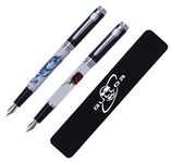 Gullor 2 Pieces Ceramic Fountain Pen Fine Nib