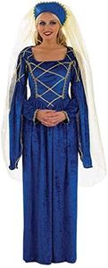 Fun Shack Disfraz Medieval Mujer Adulta, Traje Medieval Mujer, Vestido Medieval Mujer, Disfraz Mujer Medieval, Disfraz Dama Medieval Mujer, Disfraz Mujer Carnaval Talla L