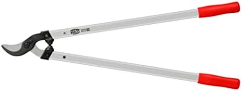 Felco Long Reach Bypass Loppers Straight 221-80 Extruded Alloy,Handles 45mm Cut Large Curved Cutting Head Tree Surgeon Professional Gardener Home Gardener Forestry Swiss Made