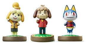 Animal Crossing Switch 3-Pack Set [Digby/Rover/Isabelle Winter] ( Animal Crossing Series) for Nintendo Lite - WiiU - 3DS - (Bulk Packaging)