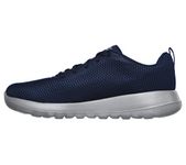 Skechers Mens Go Walk Max Effort Trainers, Navy Textile Gray Trim, 9 UK