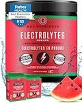 Key Nutrients Electrolytes Powder - 90 Servings - Refreshing Watermelon Electrolyte Drink Mix - No Sugar, No Calories, Gluten Free - Powder and Packets (20, 40 or 90 Servings)