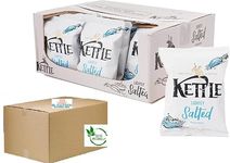 Kettle Hand Cooked Potato Lightly Salted Crisps 12X80g Full Box Boxed Slamtech