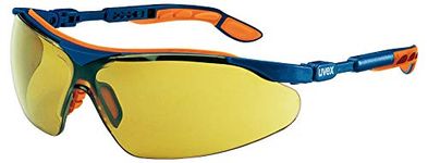 Uvex 9160-520 I-VO Optidur NC Safety Spectacle, Amber/Blue/Orange