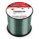 KastKing TriPolymer Advanced Monofilament Fishing Line, MAX Green, 25LB, 595YDS