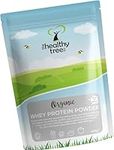 Organic Whey Protein Powder (600g) - Grass Fed Unflavoured Organic Protein Powder by TheHealthyTree Company - Gluten-Free, Low Carb Natural Protein for Muscle Growth & Recovery