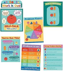 Carson Dellosa – Social Problem-Solving Bulletin Board Set, Classroom Décor, 7 Pieces